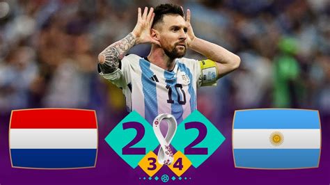 argentina vs netherlands highlights 2022
